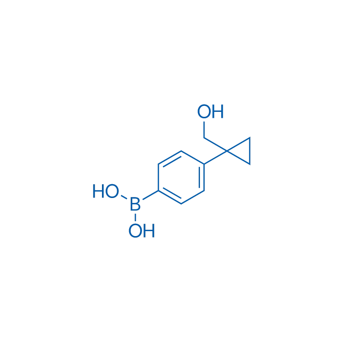 (4-(1-(Hydroxymethyl)cyclopropyl)phenyl)boronic Acid